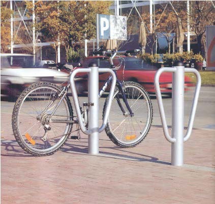 Aparcabicicletas para dos bicicletas