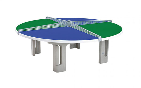 Mesa de ping-pong Rondo verde y azul