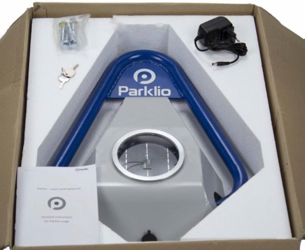 Parklio,reserva de aparcamiento componentes que incluye
